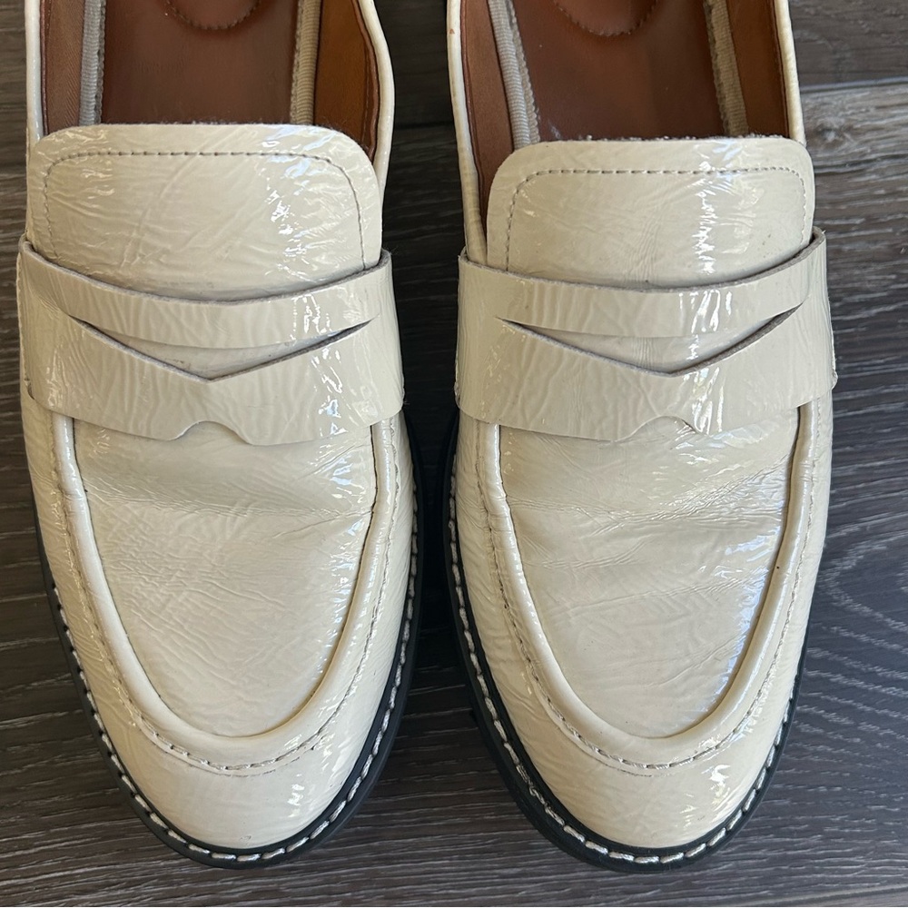 Franco Sarto Balin Lug Sole Chunky Loafer Size 9.5 - Picture 8 of 14